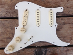 Pre Wired Stratocaster Pickguard Loaded with Seymour Duncan Everything